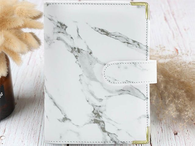 Marble Loose-leaf A5 A6 Agenda Budget Binder