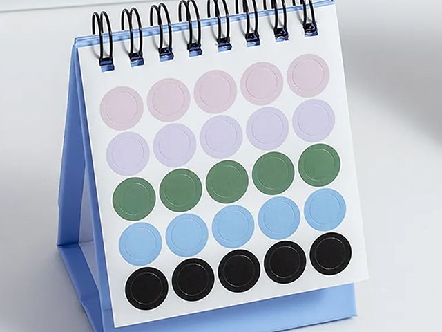 Spiral Monthly 2025 Mini Table Calendar Printing