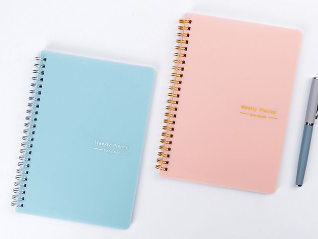 A5 PP Cover Wire O Binding Weekly Planner