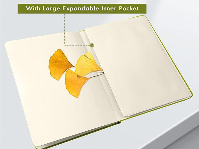 Custom Hardcover PU Leather Notebook Journal Printing