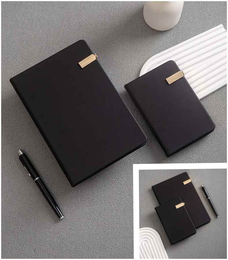 Display of A5 A6 PU Leather Hardcover Notebook 1