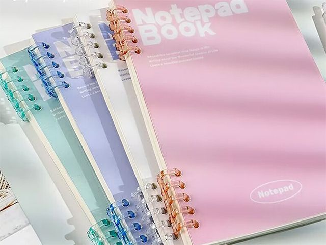 A5B5 Waterproof PVC Loose Leaf Student Notebook
