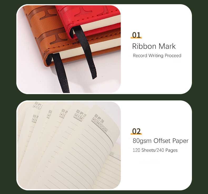 Details of Hardcover Notebook 1