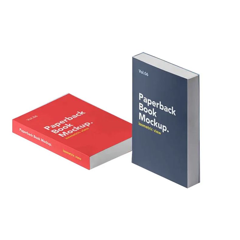 softcover black novel book printing-4