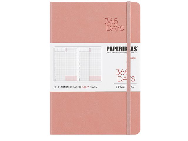365 Days Daily Notebook Grid Planner Custom Printing