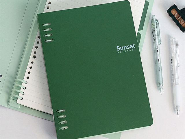 A5 B5 Loose-leaf Detachable Binder PP Cover Notebook