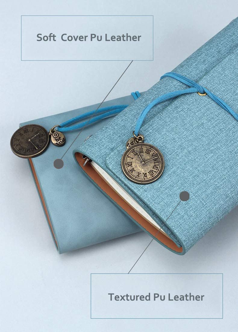 A6 Softcover PU Spiral Binding Notebook 3