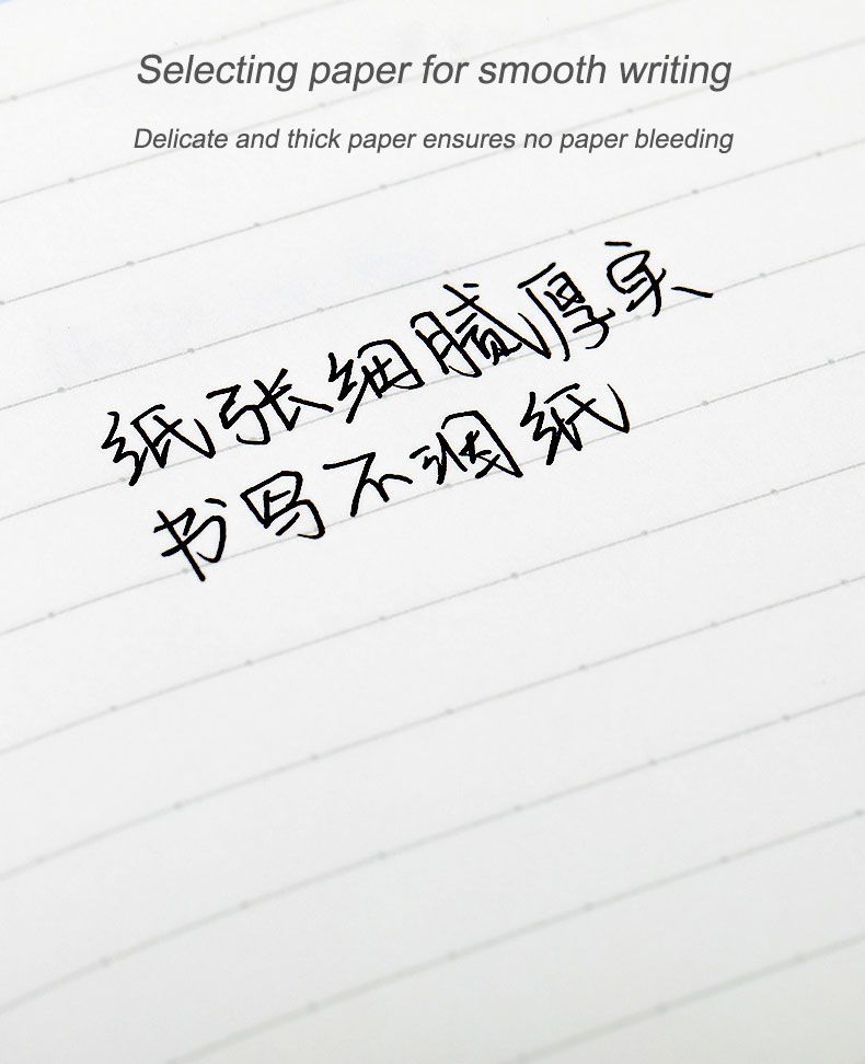 A5 B5 Kraft Paper Soft Cover Perfect Binding Notebook 3