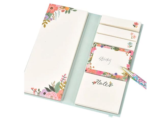 Custom Logo Die Cut Notepad Sticky Memo Set Printing