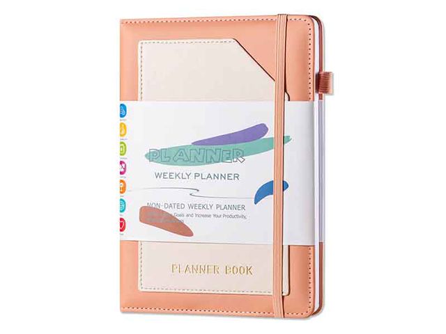 A5 PU Leather Softcover Daily Notebook
