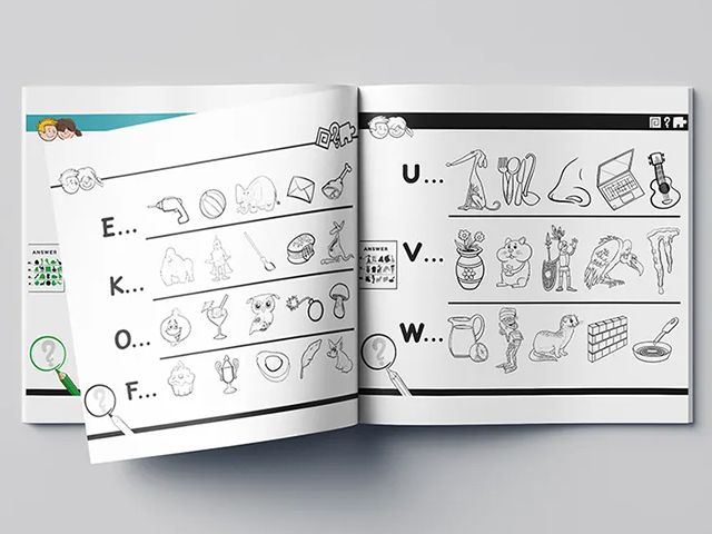 Softcover Children's Coloring Books Printing