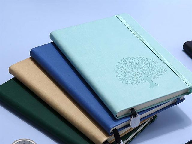 A5 Pu Leather Hardcover Notebook Gift Set