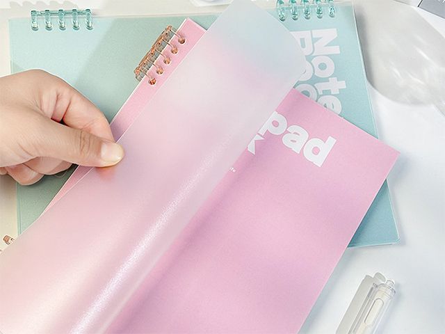 A5B5 Waterproof PVC Loose Leaf Student Notebook