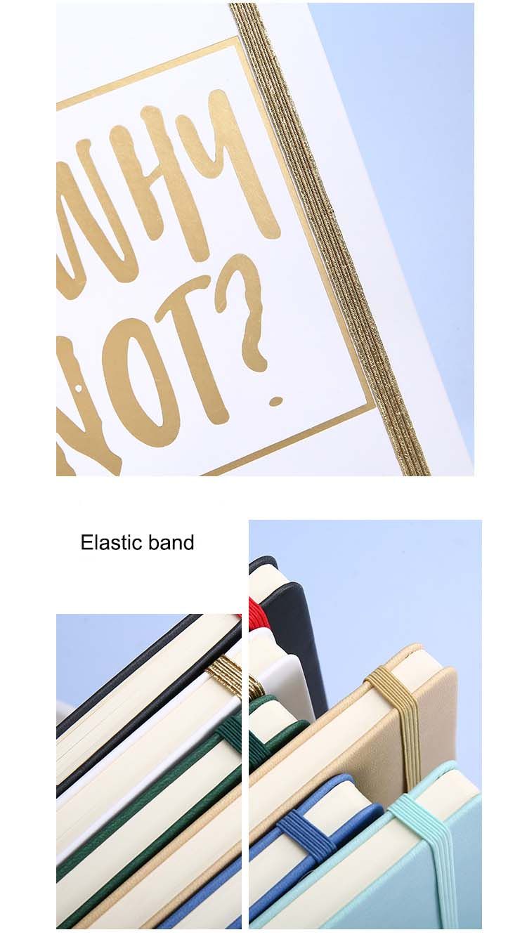 Elastic Band of Hardcover Notebook
