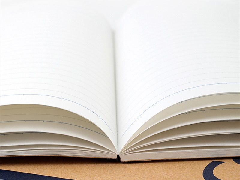 A5B5 Custom Logo Kraft Paper Student Notebook