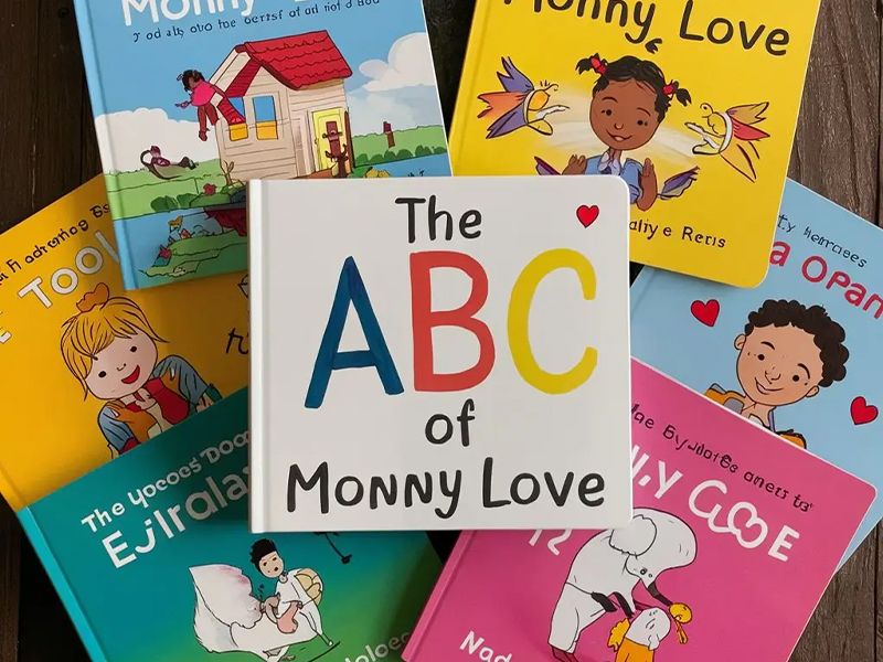 Paperback Hardcover Color Print Kids Book