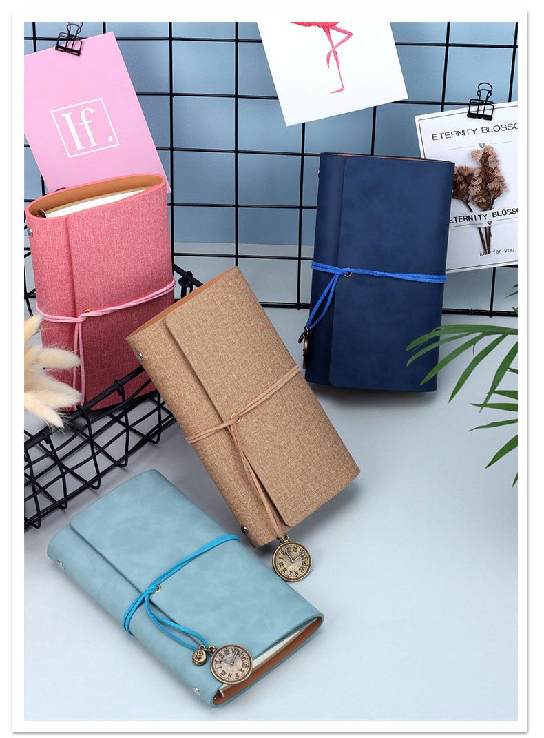 A6 PU Leather Spiral Binding Notebook 6
