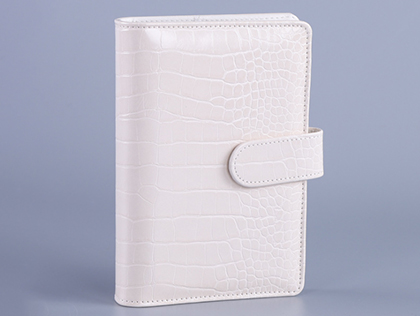 Crocodile Textured Loose Leaf Binding Notebook