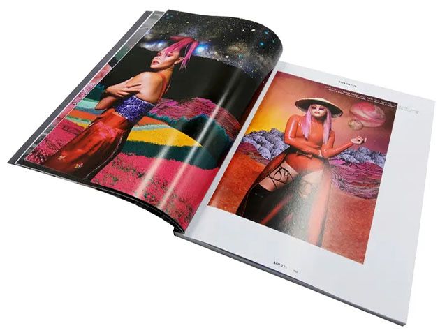 Paperback Soft Cover Full Color Magazine Book Printing