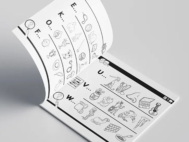 Softcover Children's Coloring Books Printing