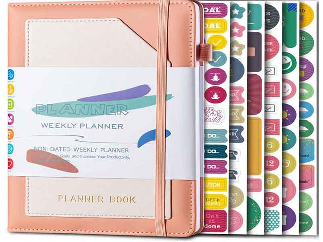 A5 PU Leather Softcover Daily Notebook