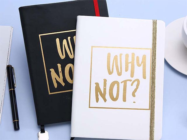A5 Pu Leather Hardcover Notebook Gift Set