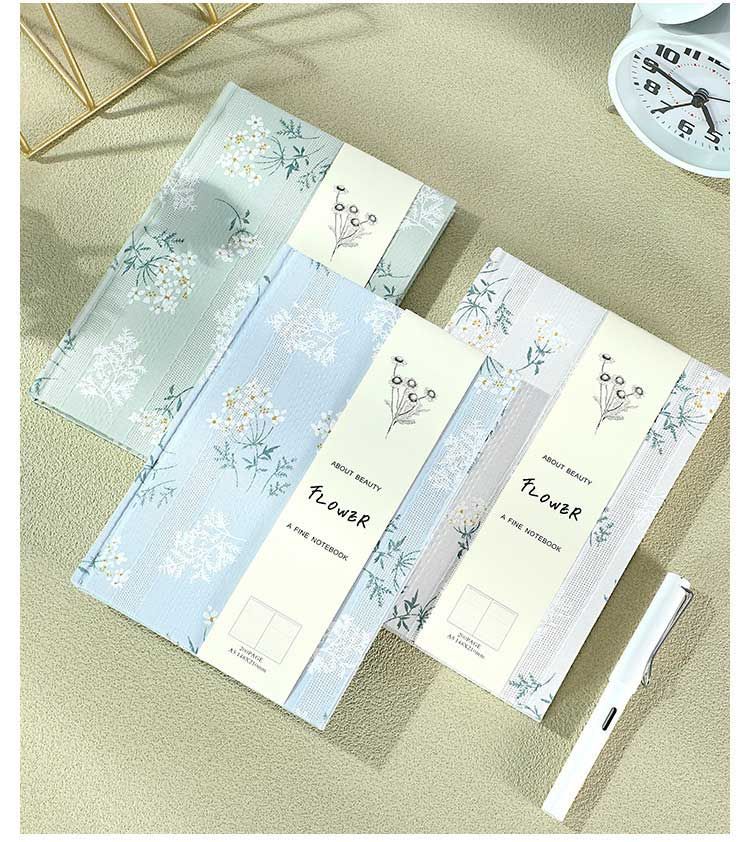 Linen Hardcover Notebook With Dust Jacket 2 8