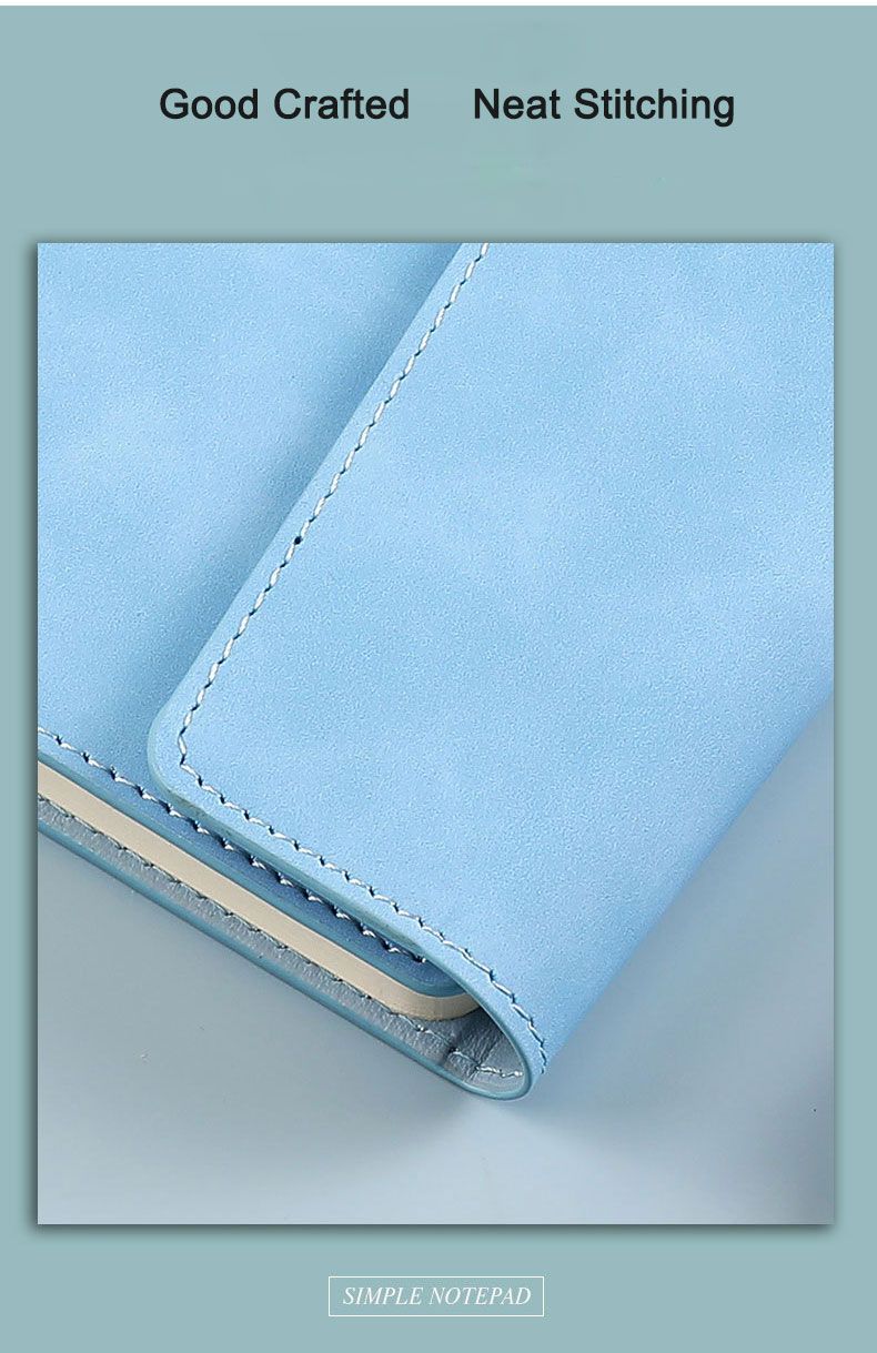 Box Sets A5 Tri Folded Leather Softcover Notebook 4