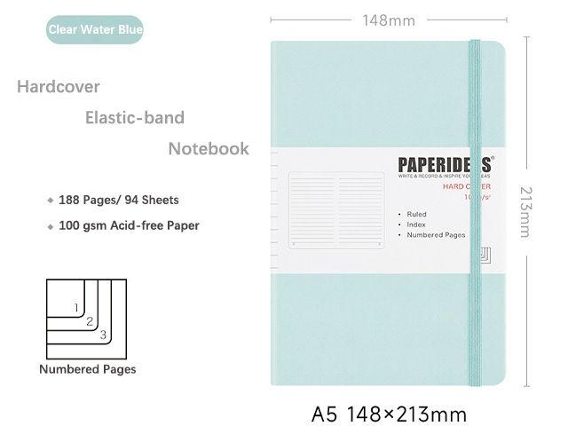 PU Leather Hardcover Personalized Notebook Printing
