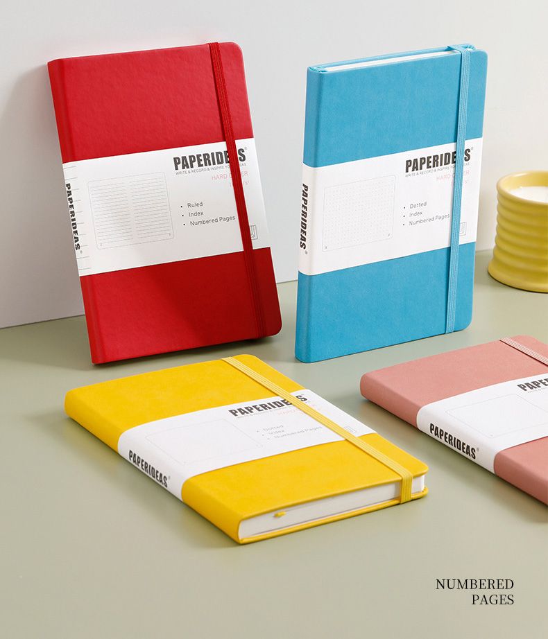 Monthly Leather Hardcover Planner 1