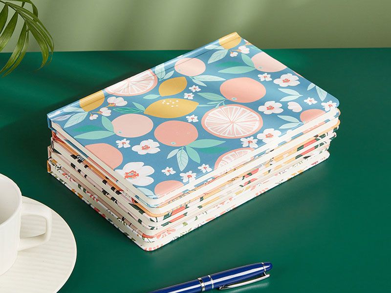 Paper Cover A5 Custom Hardcover Notebook