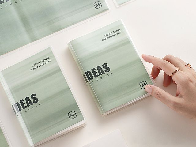 Exposed Spine Binding Notepad Refillable Inner Pages