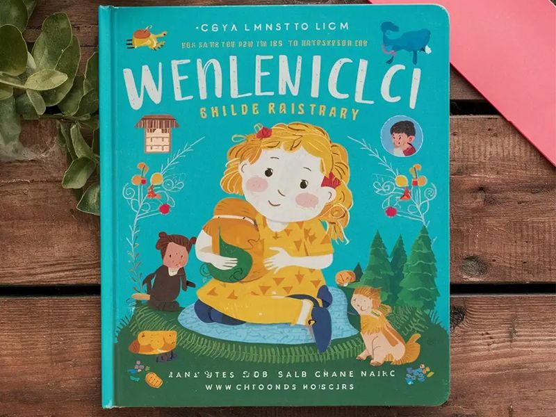 Hardcover Kids Coloring Book Printing