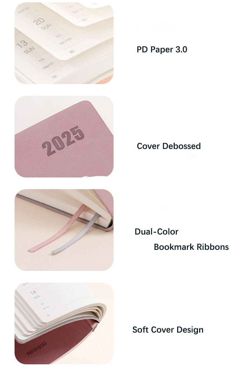 Softcover Leather Weekly Planner9