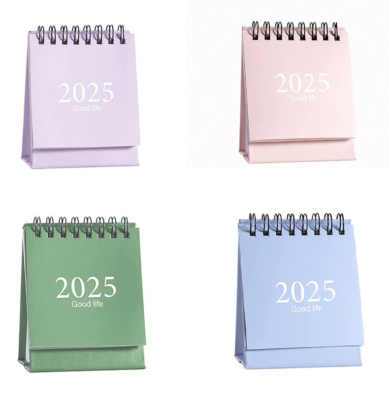 2025 Mini Desktop Calendar Printing6