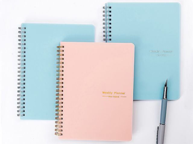A5 PP Cover Wire O Binding Weekly Planner