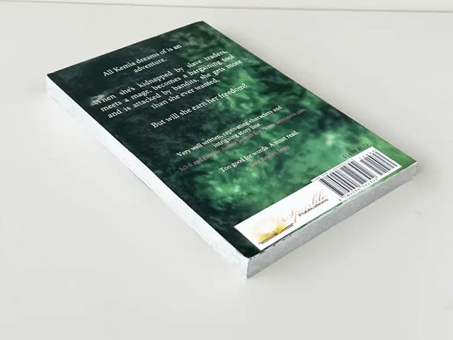 Softcover Black Novel Book Printing