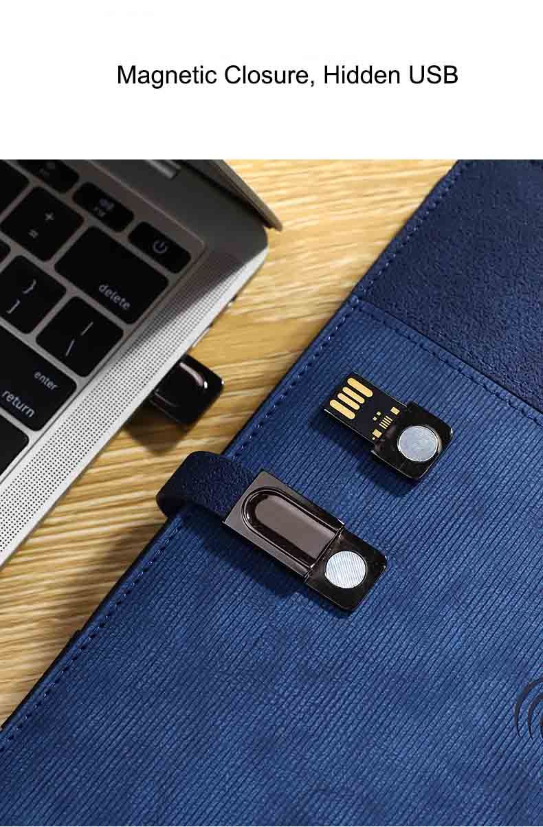 Invisible USB Flash Power bank Notebok 5