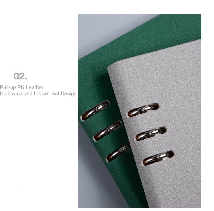 HIgh quality Pull up Pu leather Notebook 6
