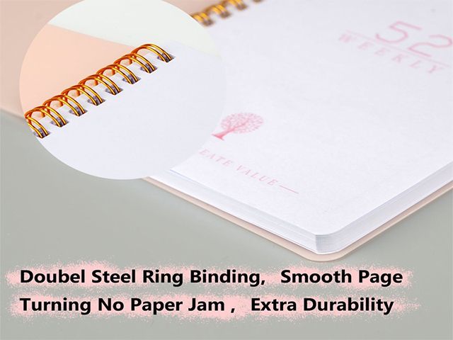 A5 PP Cover Wire O Binding Weekly Planner