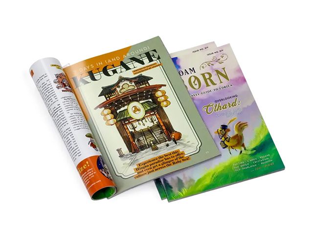 Customized Softcover Magazine Printing