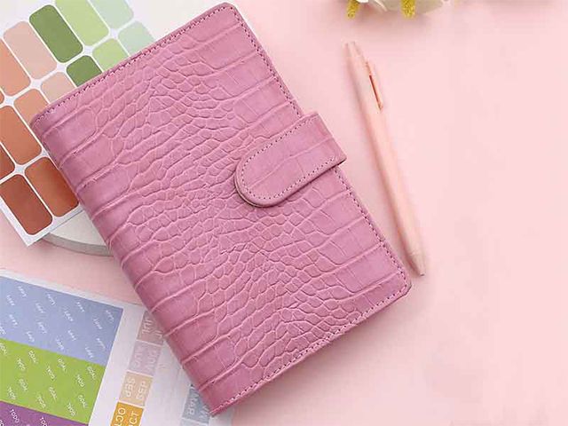 Crocodile A6 Budget Loose-leaf Hardcover Notebook