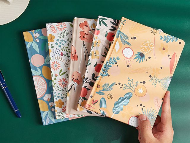 Paper Cover A5 Custom Hardcover Notebook