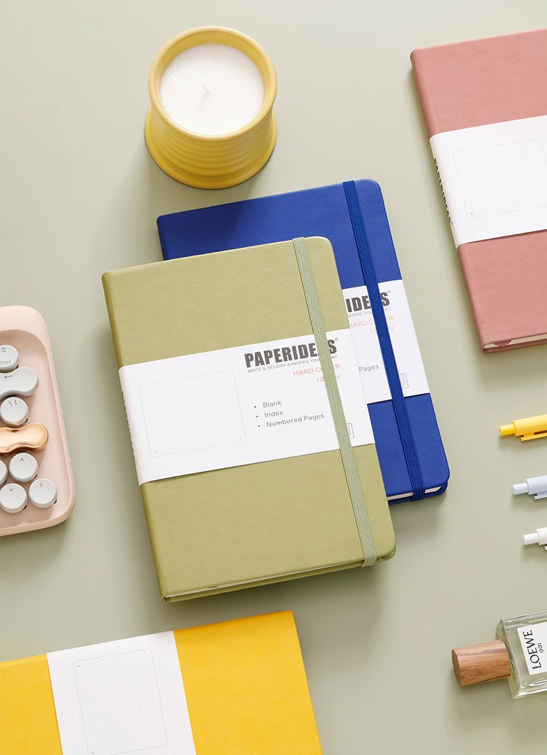 Monthly Leather Hardcover Planner 2