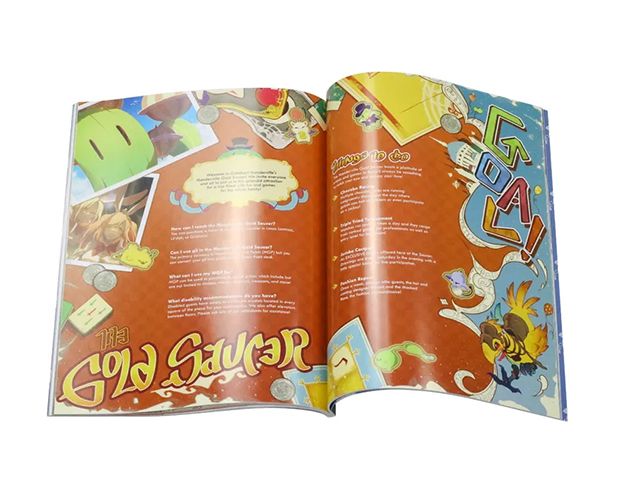 Custom Softcover Magazine Full Color Printing