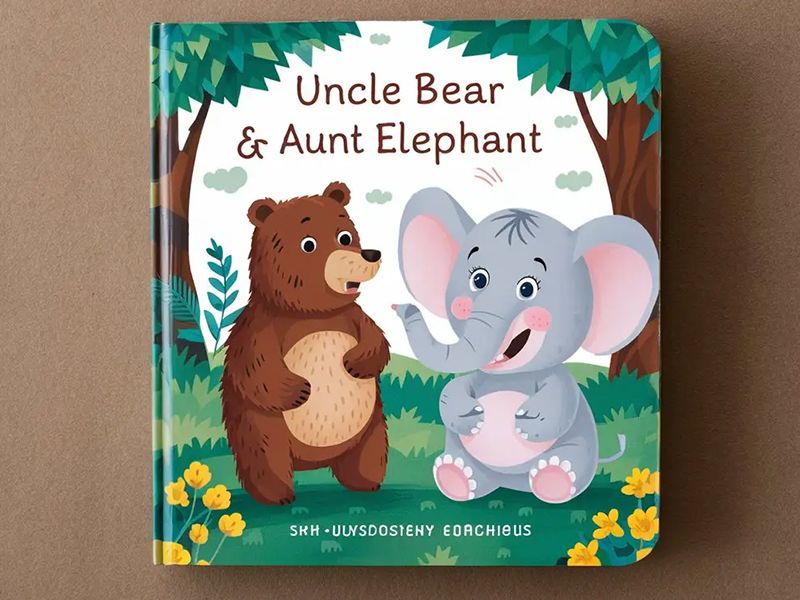 Paperback Hardcover Color Print Kids Book