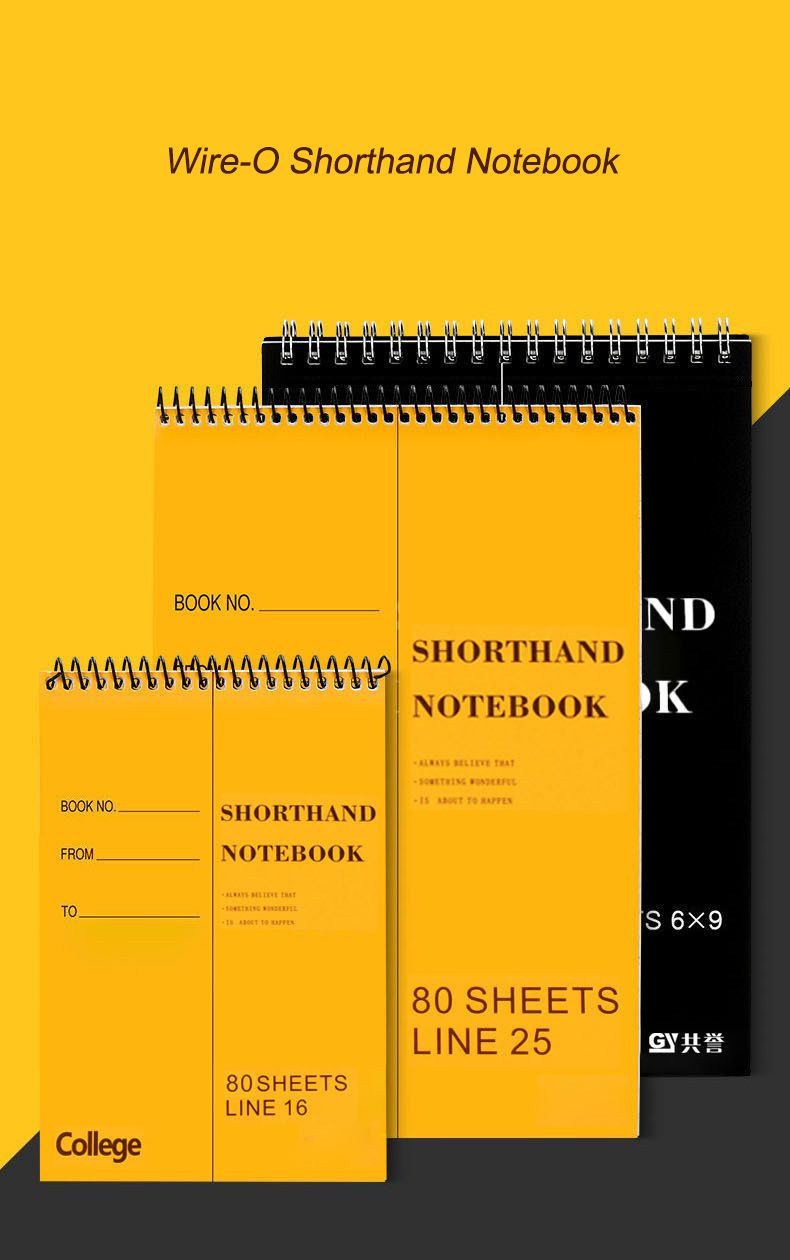  A5 A6 Student Wire O Shorthand Notebook 1