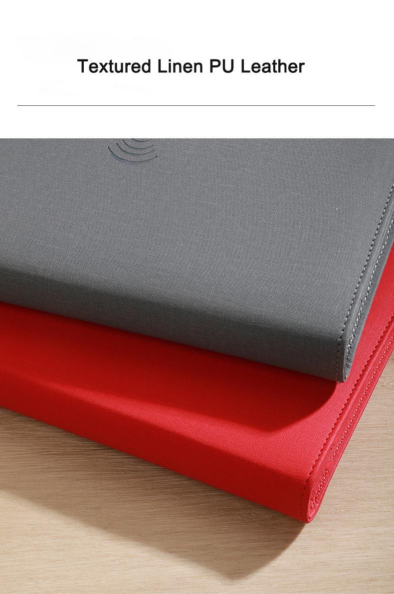 Leather Power Bank Hardcover Notebook Business Gift Sets 6