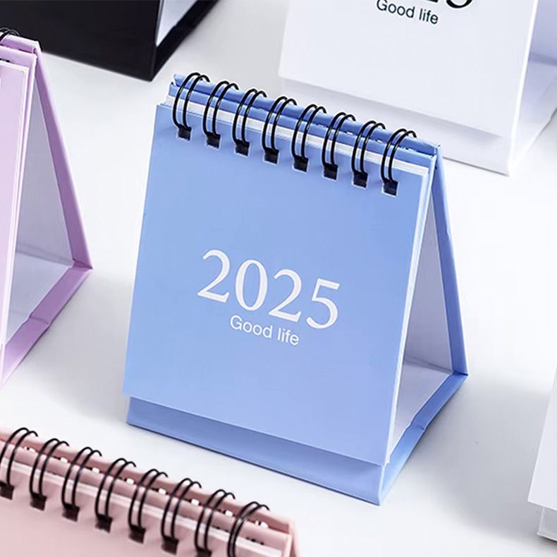2025 Mini Desktop Calendar Printing3