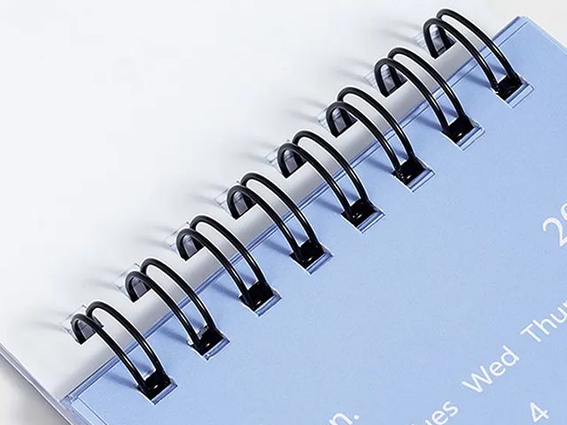 Spiral Monthly 2025 Mini Table Calendar Printing